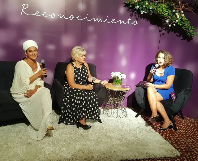 Pavan Kaur en una entrevista de reconocimiento